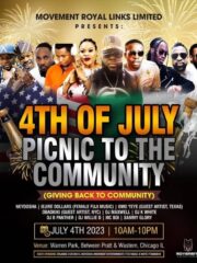 MOVEMENT ROYAL LINKS LIMITED – Presents: 4Th Of July Picnic To The Community.